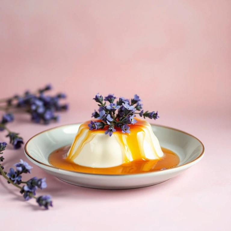 Pannacotta de Lavanda