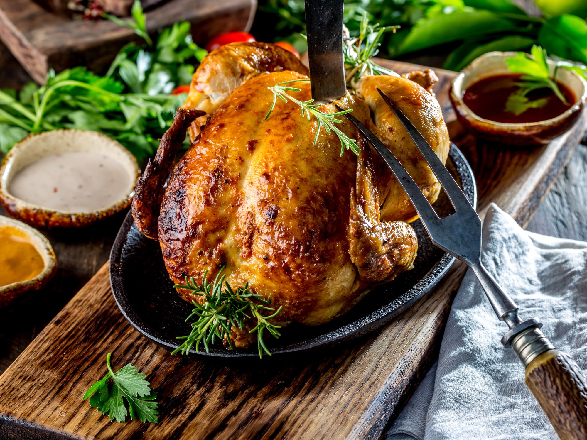 Pollo de Campo al Horno